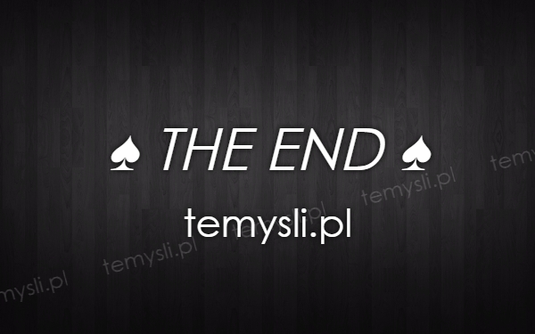 ♠ THE END ♠